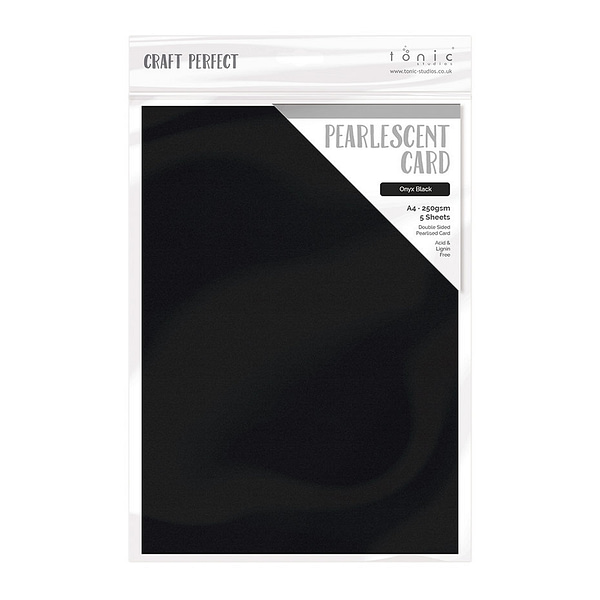 9498e tonic craft perfect pearlescent card a4 onyx black 3