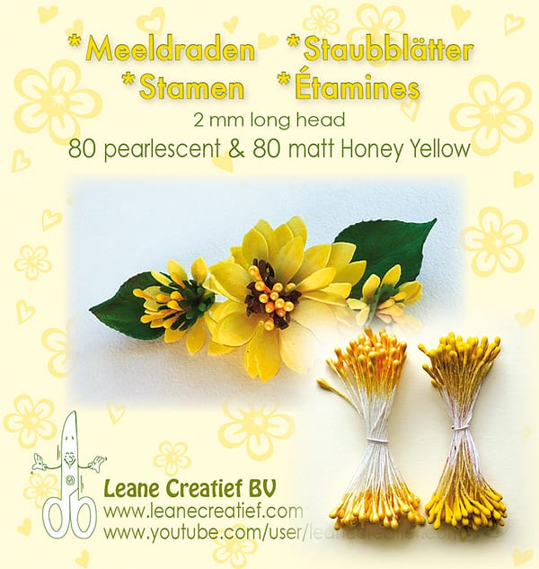 leane creatief stamens honey yellow 2665861