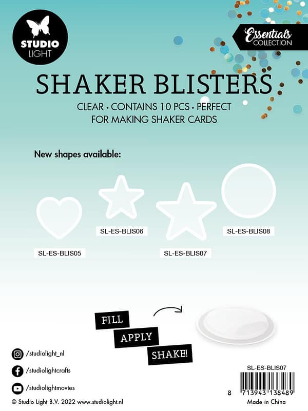 SL ES BLIS07 studio light shaker blister big star 10pcs 2