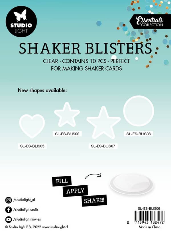 SL ES BLIS06 studio light shaker blister small star 10pcs 2