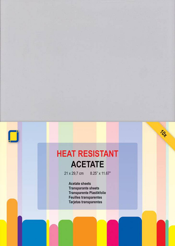 jeje produkt acetate sheets heat resistant a4 31030