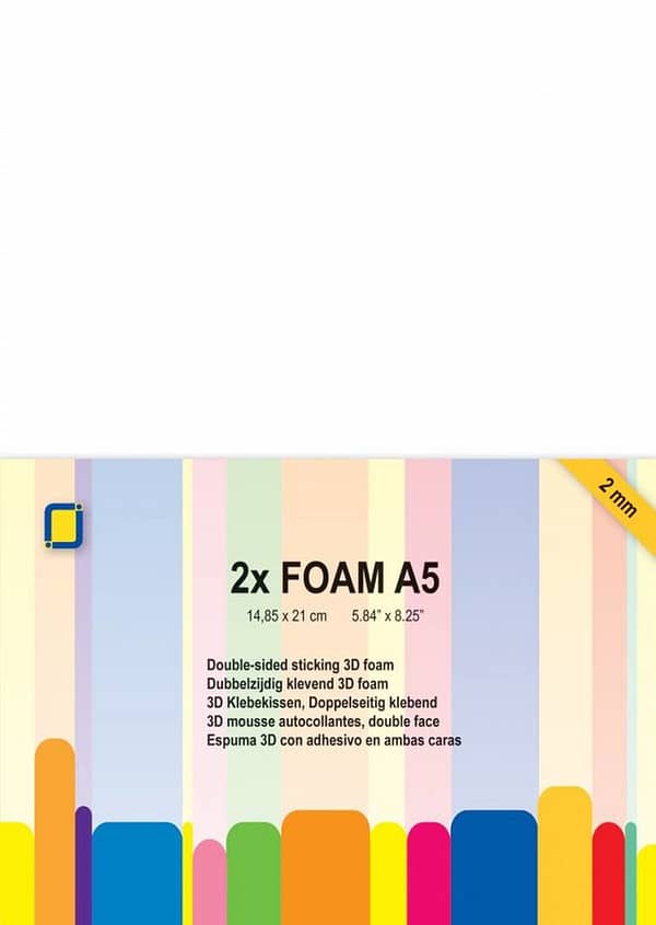 3.3242 jeje produkt 3d foam a5 2mm 2 sheets
