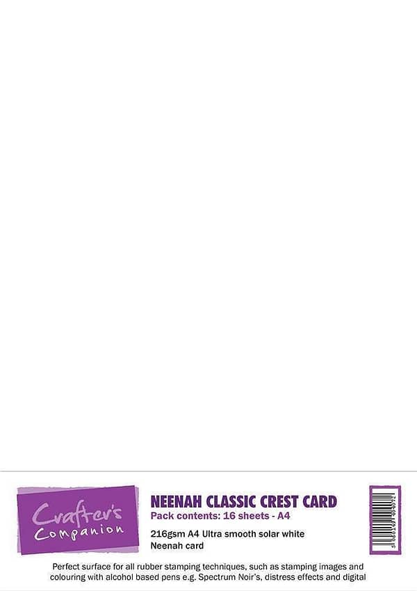 neenah crafters companion classic crest a4 card paper