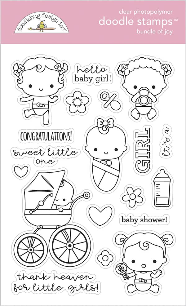 6791 doodlebug design bundle of joy doodle stamps