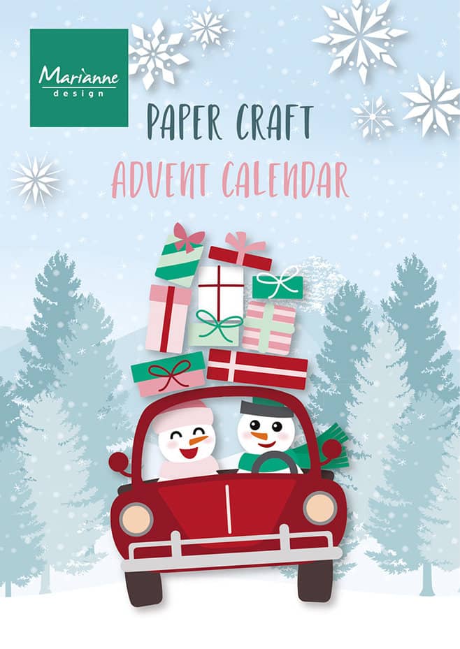 CA3179 marianne design paper craft advent calendar